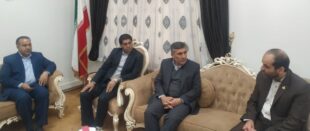 معاون سیاسی استاندار ایلام در دیدار با سرکنسول جمهوری اسلامی در کربلا : 