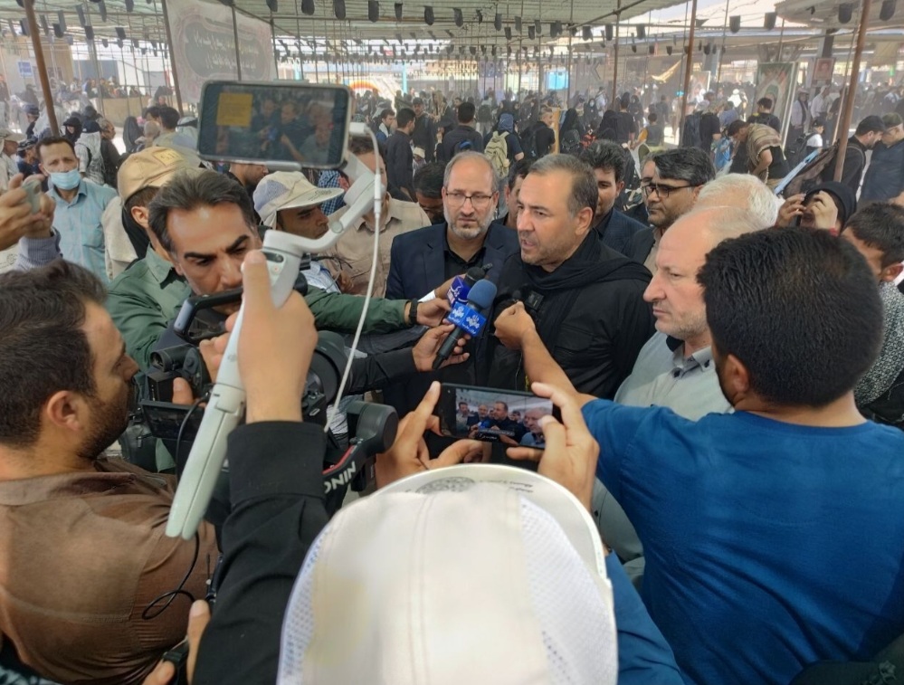 تردد از مرز مهران به يک ميليون و۱۰۰ هزار نفر رسید