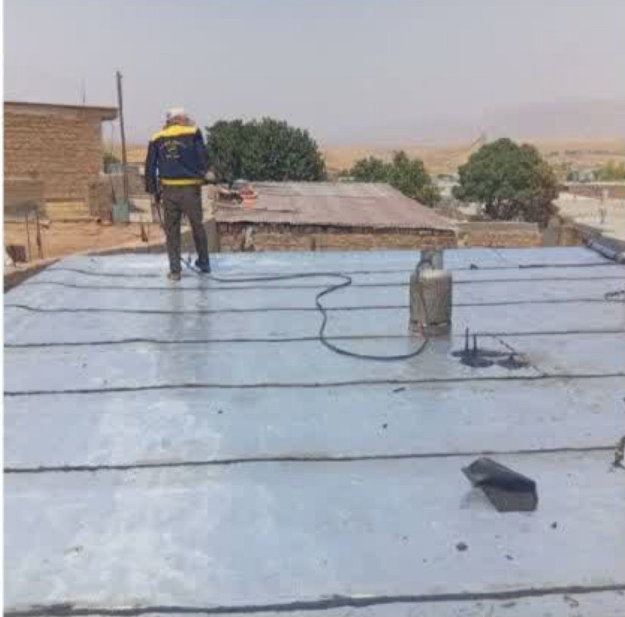 اجرای ۵ هزار متر ایزوگام رایگان برای مددجویان ایوانی