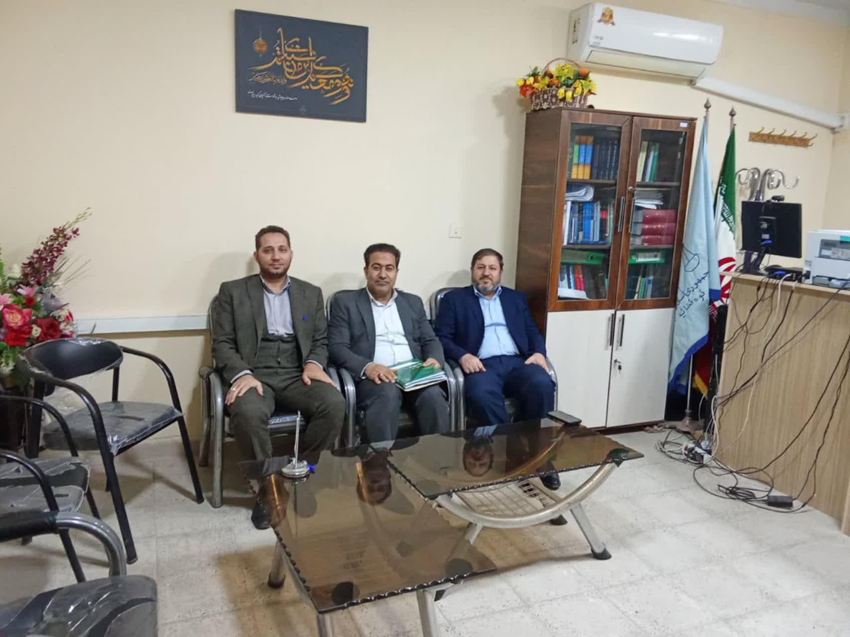 بازدید رییس کل دادگستری استان از حوزه قضایی شهرستان بدره