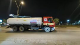 اعزام ۱۲ تانکر آبرسانی از استان ایلام به استان واسط عراق