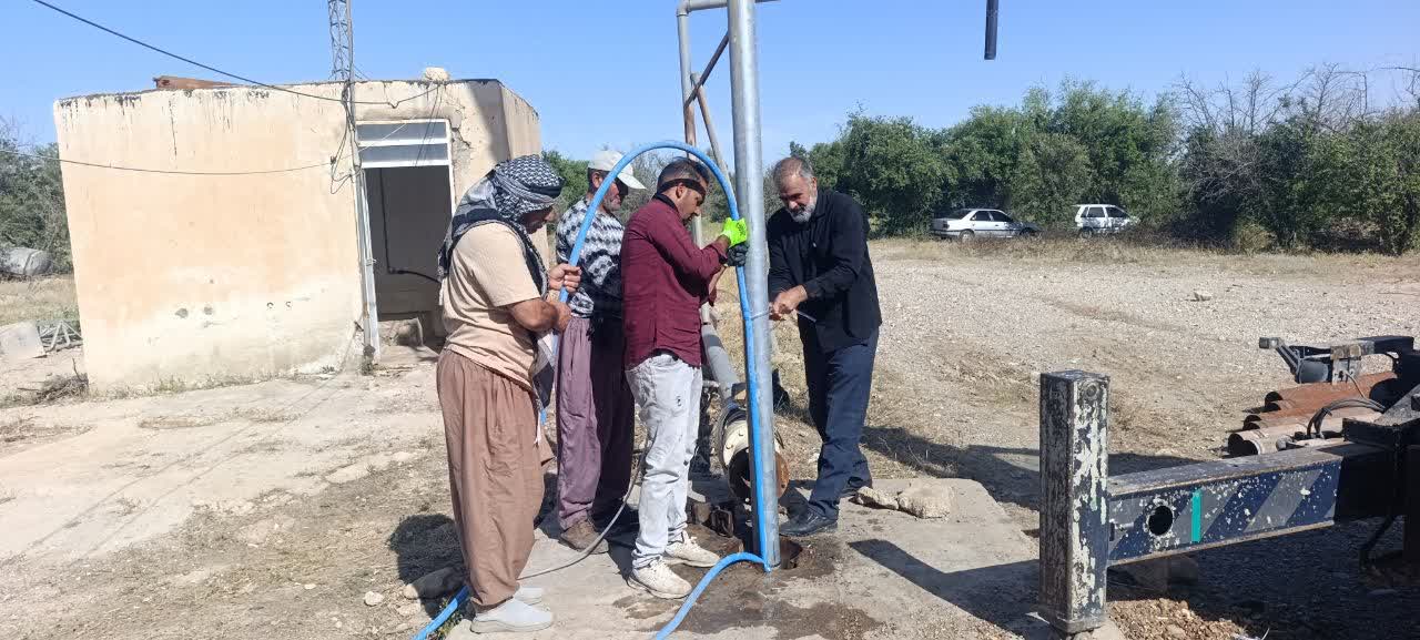 پایان چالش افت فشار آب در چهار روستای شهرستان مهران