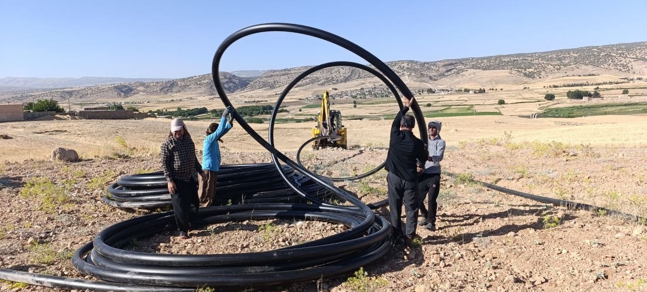 تأمین آب پایدار برای سه روستا در شهرستان ایوان