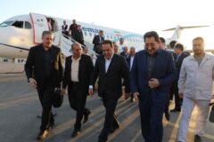 وزیر صمت وارد ایلام شد